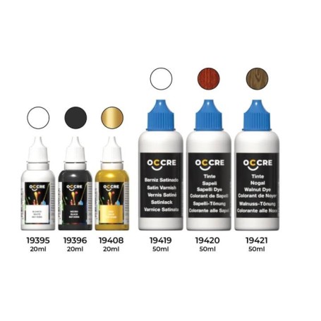 Pack Occre Pinturas Acrílicas para Barco HMS Revenge Occre 13004 en Pinturas y Pinceles para Maquetas de Hobbyteam