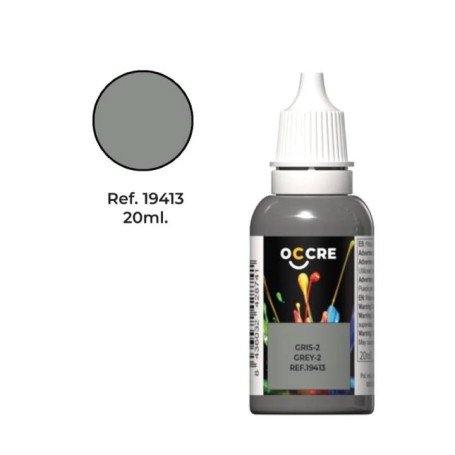 Pintura acrílica OCCRE Ocolor para modelismo en Pinturas y Pinceles para Maquetas de Hobbyteam