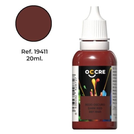 Pintura acrílica OCCRE Ocolor para modelismo en Pinturas y Pinceles para Maquetas de Hobbyteam
