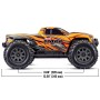 Mini Coche RC Monster Truck Traxxas Mini Maxx BL-2S 48km/h (Brushless) con batería 2S y cargador en Monster Truck RC de Hobbyteam