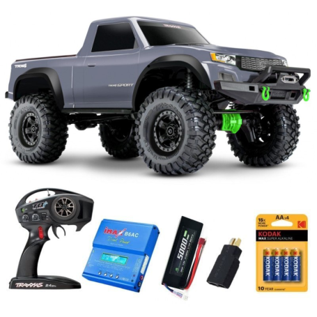 Pack Traxxas TRX-4 Sport Color Plata con 4 accesorios en Traxxas TRX-4 de Hobbyteam