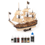 Pack de pinturas acrílicas para maqueta barco de madera Occre Royal Fortune 12015 en Pinturas y Pinceles para Maquetas de Hobbyteam