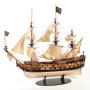 Pack Maqueta barco de madera OCCRE Royal Fortune 1/65 con pinturas, tinte y barniz en Modelismo naval de Hobbyteam