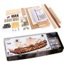 Pack Maqueta barco de madera OCCRE Royal Fortune 1/65 con pinturas, tinte y barniz en Modelismo naval de Hobbyteam
