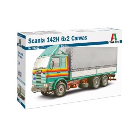 Maqueta camión Italeri Scania 142H 6x2 Canvas 1/24 en Camiones y Coches Rally Italeri de Hobbyteam
