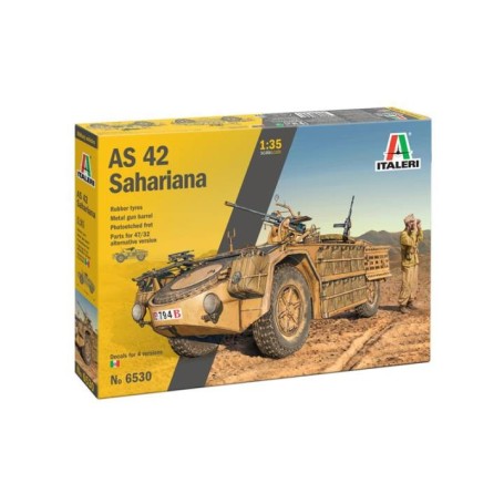 Maqueta Camión militar Italeri AS.42 Sahariana 1/35