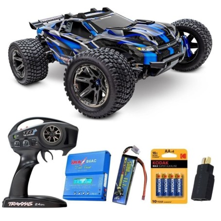 Pack Traxxas Rustler 4X4 VXL Ultimate con 4 accesorios