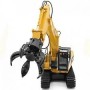 Excavadora RC Huina 1571 1/14 (Brushed) con brazo metálico