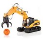 Excavadora RC Huina 1571 1/14 (Brushed) con brazo metálico