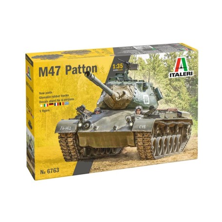 Maqueta Tanque Italeri M47 PATTON 1/35