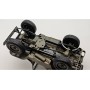 Pack coche militar RC Jeep Willys G2068 1/10 6km/h con Remolque