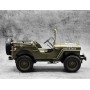 Pack coche militar RC Jeep Willys G2068 1/10 6km/h con Remolque