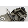 Pack coche militar RC Jeep Willys G2068 1/10 6km/h con Remolque