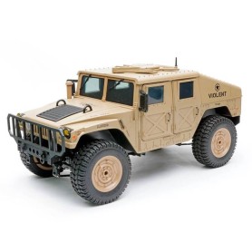 Crawler militar RC E-Zee Hummer 1/16 (Brushed)