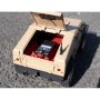 Crawler militar RC E-Zee Hummer 1/16 (Brushed)
