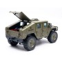Crawler militar RC E-Zee Hummer 1/16 (Brushed)