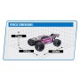Coche RC Truggy FTX Khaos 1/10 (Brushless)