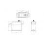 Servo Standard MG Waterproof 20kg en Servos y Horns de Hobbyteam