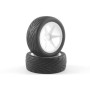 Ruedas buggy 1/10 asfalto delanteras (arrow / 6 radios blancos) en Ruedas RC de Hobbyteam