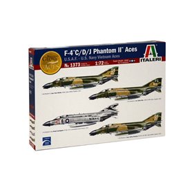Aircraft F-4 C/D/J Phantom II Aces USAF-US Navy Vietnam ACES 1/72 - ITALERI