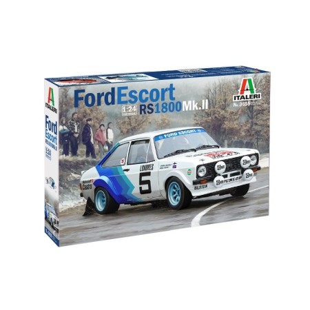 Maqueta de coche Italeri ford escort rc1800 mk.ii 1/24 en Camiones y Coches Rally Italeri de Hobbyteam