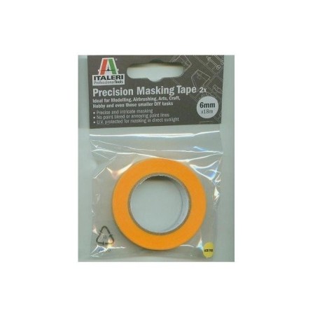 Cinta adhesiva de enmascarar para modelismo Italeri (6x18mts) en Herramientas para maquetas de plástico de Hobbyteam