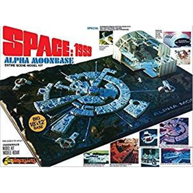 MPC Space 1999 Moon Base Alpha Model Kit.