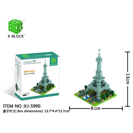 TORRE EIFFEL X-BLOCK 4 MM