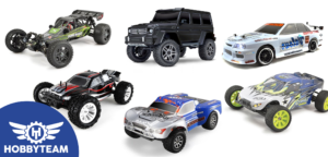 Descubre cuáles son las diferencias entre tipos de coches RC: touring o drift, buggy o truggy, monster truck o crawler, short course,...