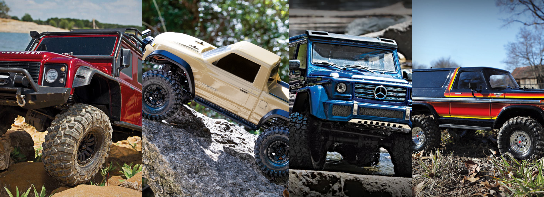 Encuentra las diferencias entre los modelos Traxxas TRX 4 y vívelas