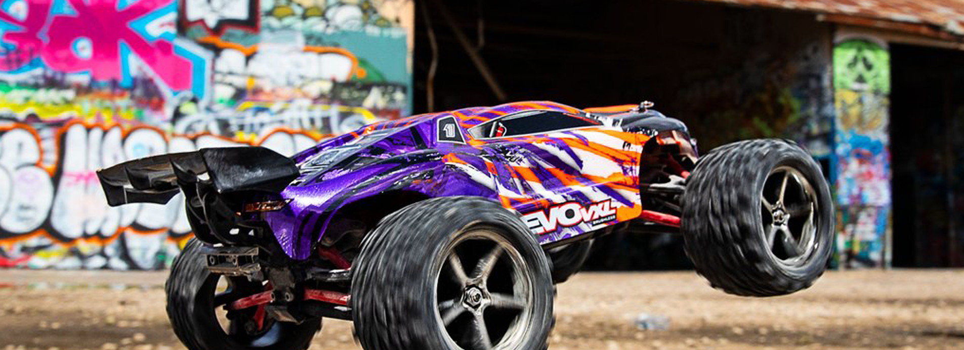 Traxxas E-Revo: un coche RC eléctrico realmente potente y robusto