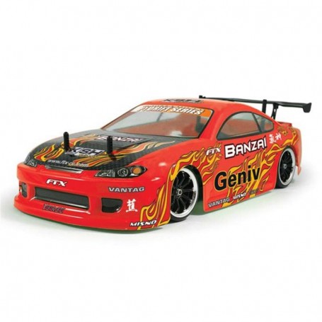 coche rc drift FTX Banzai 1/10 color rojo