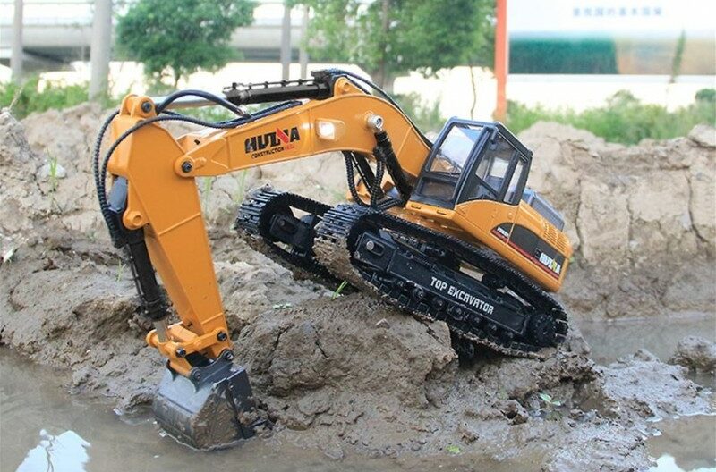 guía para escoger una excavadora rc