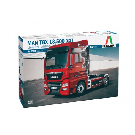 imagen MAN TGX 18.500 XXL Lion Pro Edition, una de las maquetas de camiones para montar para adultos