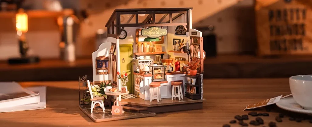 maquetas Robotime de madera