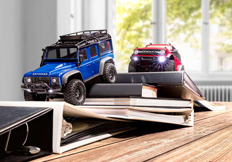 Coches crawler rc mini traxxas TRX-4M
