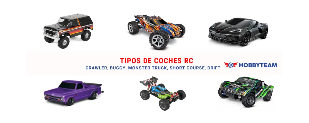 Tipos de coches RC: guía completa para entender todas las categorías