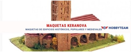 Maquetas Keranova · Cerámica · Castillos, Iglesias y Viviendas | Hobbyteam