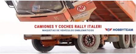 Comprar Maquetas de plástico Camiones y Coches Rally Italeri