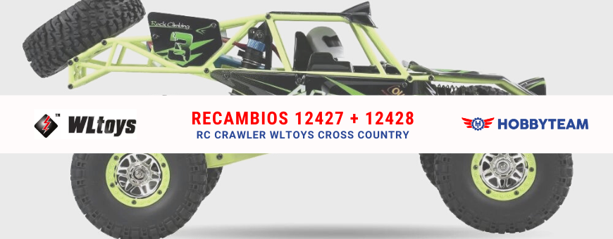 Coche Crawler Wltoys CROSS COUNTRY 12427 y 12428