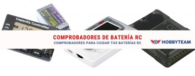 Comprobadores de baterías | Radiocontrol | Hobbyteam