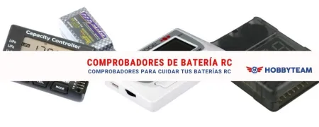 Comprobadores de baterías | Radiocontrol | Hobbyteam
