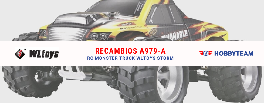 Coche RC Monster Truck Wltoys STORM A979-A