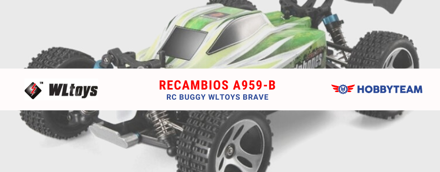 Coche RC Buggy Wltoys BRAVE A959-B