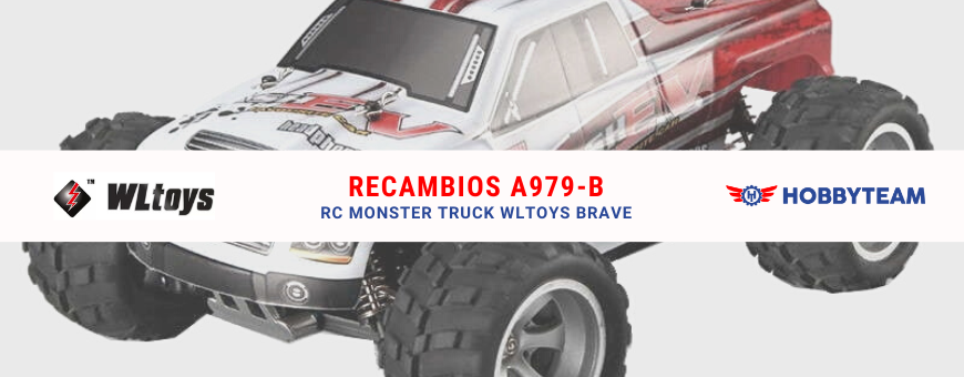 Coche RC Monster Truck Wltoys BRAVE A979-B
