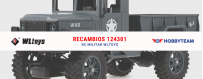 Camion militar RC WLtoys 124301