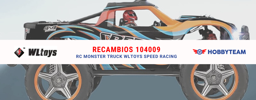 Coche RC Monster Truck Wltoys SPEED RACING 104009