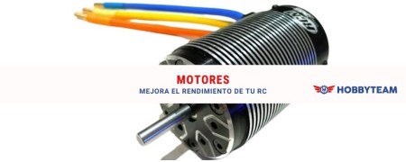 Motores RC · Brushed, Brushless y Nitro · Traxxas y Etronix | Hobbyteam