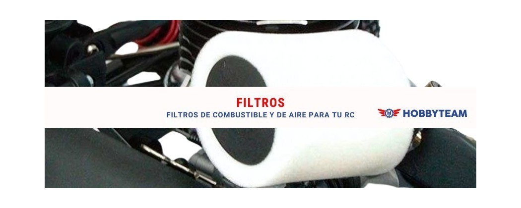 Filtros de Aire RC · Nitro y Gasolina 1/8 · Ultimate Racing | Hobbyteam