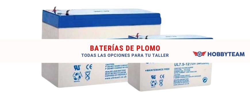 Baterías de Plomo | Radiocontrol | Hobbyteam